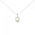 K18WG ベリル ネックレス 1.50CT
