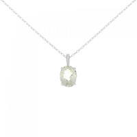 K18WG ベリル ネックレス 1.50CT