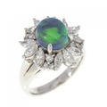 PT ブラックオパール リング 1.23CT