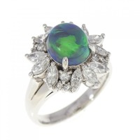PT ブラックオパール リング 1.23CT