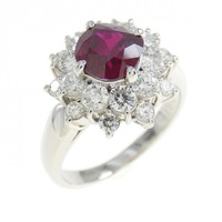 PT ルビー リング 1.12CT