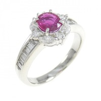 PT ルビー リング 0.68CT