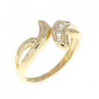 K18YG ダイヤモンド リング 0.15CT
