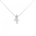 PT ダイヤモンド ネックレス 0.40CT