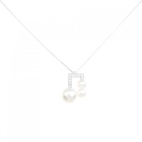 タサキ バランス ノート パヴェ ネックレス