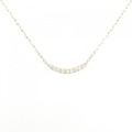 【リメイク】K18YG ダイヤモンド ネックレス 0.10CT