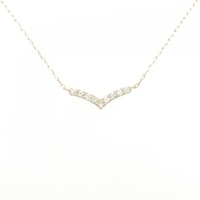 【リメイク】K18YG ダイヤモンド ネックレス 0.18CT