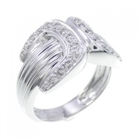 750WG ダイヤモンド リング 0.20CT