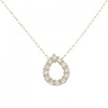【リメイク】K18YG ダイヤモンド ネックレス 0.20CT