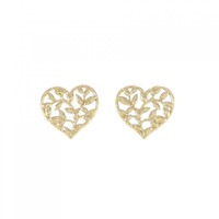 ティファニー オリーブ リーフ ハート ピアス