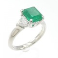 PT エメラルド リング 1.54CT