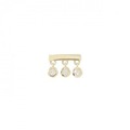 ヒロタカ マラケシュ ピアス 0.06CT 片耳