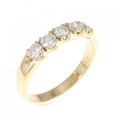 K18YG ダイヤモンド リング 0.47CT
