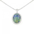 PT ブラックオパール ネックレス 10.85CT