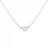 ティファニー バイザヤード ネックレス 0.21CT G VS2 EXT