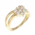 K18YG ハート ダイヤモンド リング 0.52CT