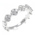 K18WG ダイヤモンド リング 0.50CT