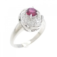 PT ルビー リング 0.35CT