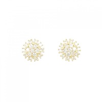 【リメイク】K18YG ダイヤモンド ピアス 0.60CT