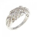 K18WG ダイヤモンド リング 1.20CT