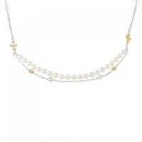 K18WG/K18YG アコヤパール ネックレス
