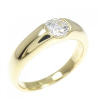 K18YG ダイヤモンド リング 0.654CT