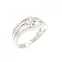 PT ダイヤモンド ピンキー リング 0.15CT