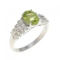 PT ペリドット リング 1.041CT