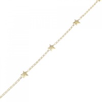 750YG スター ブレスレット
