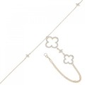 K18YG ダイヤモンド ブレスレット 0.55CT