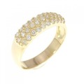 K18YG ダイヤモンド リング 0.30CT