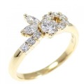 K18YG ダイヤモンド リング 0.50CT