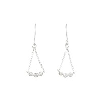 4゜C ダイヤモンド ピアス