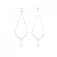 セイレーン アズーロ ダイヤモンド ピアス 0.70CT