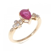 K18PG ルビー リング 0.70CT