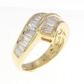K18YG ダイヤモンド リング 1.87CT