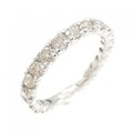 PT ハーフエタニティ ダイヤモンド リング 1.00CT