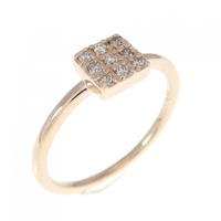 K18PG ダイヤモンド リング 0.10CT