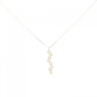 【リメイク】K18YG ダイヤモンド ネックレス 0.15CT
