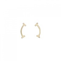 ティファニー Tスマイル ピアス