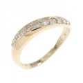 K18PG ダイヤモンド リング 0.30CT