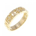 K18YG ダイヤモンド リング 0.09CT