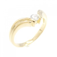 K18YG ダイヤモンド リング 0.12CT