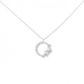 【リメイク】PT ダイヤモンド ネックレス 0.15CT