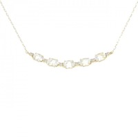 【新品】K18YG ムーンストーン ネックレス 0.80CT