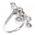 K18WG ダイヤモンド リング 1.50CT
