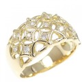 K18YG ダイヤモンド リング 0.27CT