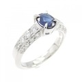 PT サファイヤ リング 0.59CT