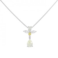 PT ダイヤモンド ネックレス 1.115CT VLY VS2 ペアシェイプ