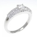 PT ダイヤモンド リング 0.36CT